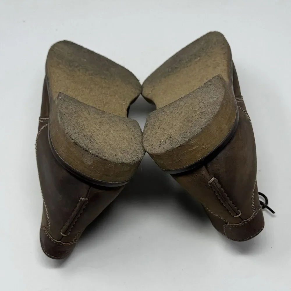Johnston Murphy Copeland Chukka Boots Mens 9 M Brown Sheepskin Leather Classic